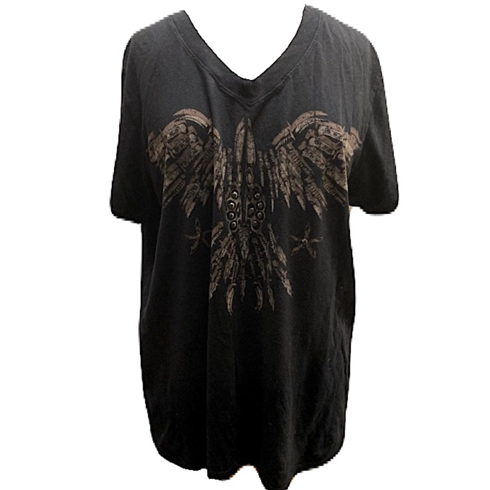 Royal Underground Chrome Hearts collaboration short sleeve tshirt for men